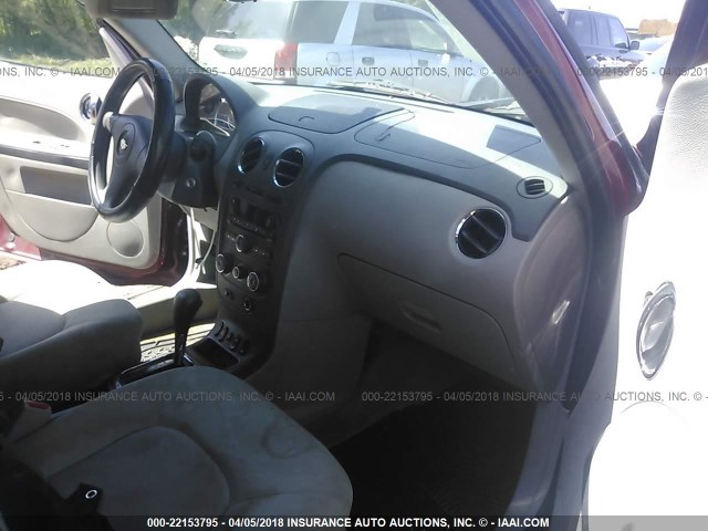 3GNDA13D76S652593 - 2006 CHEVROLET HHR LS MAROON photo 5
