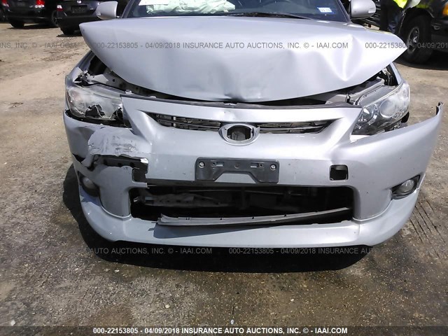 JTKJF5C76B3012995 - 2011 TOYOTA SCION TC 灰色 照片 6