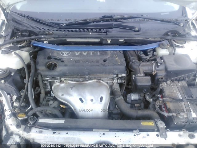 JTKDE177970212944 - 2007 TOYOTA SCION TC 白色 照片 10