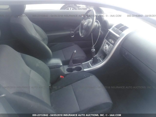 JTKDE177970212944 - 2007 TOYOTA SCION TC 白色 照片 5