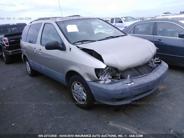 4T3ZF13C93U517413 - 2003 TOYOTA SIENNA LE/XLE BROWN photo 1