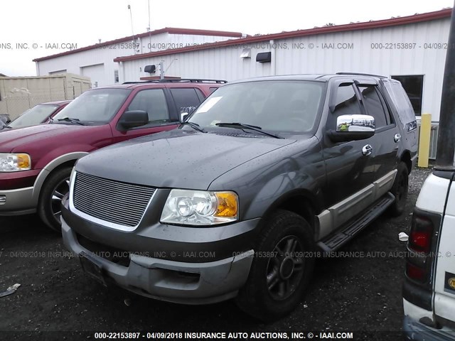 1FMRU15W93LB45339 - 2003 FORD EXPEDITION XLT GREEN photo 2