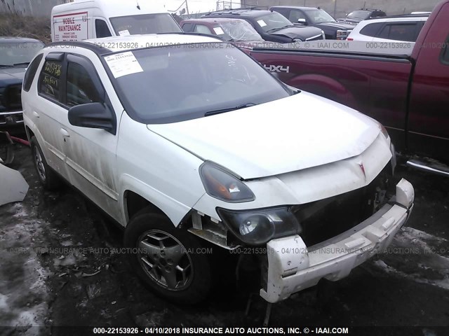 3G7DA03E93S584061 - 2003 PONTIAC AZTEK WHITE photo 1