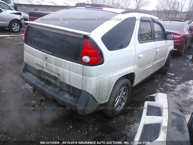 3G7DA03E93S584061 - 2003 PONTIAC AZTEK WHITE photo 4