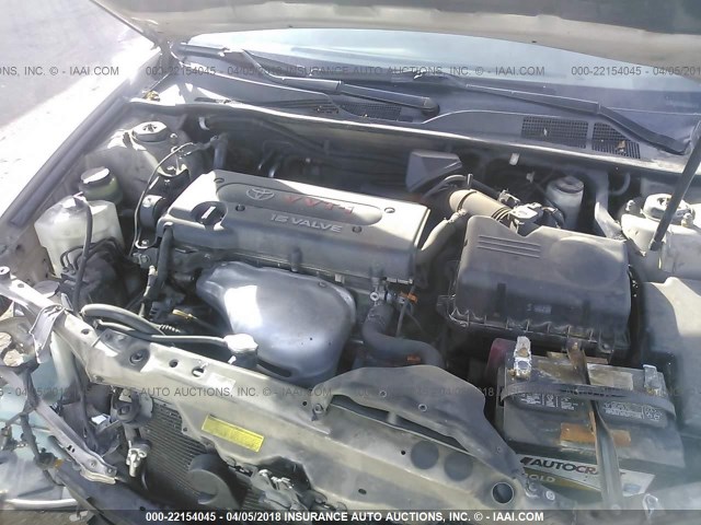 4T1BE32K85U007171 - 2005 TOYOTA CAMRY LE/XLE/SE 金色 照片 10