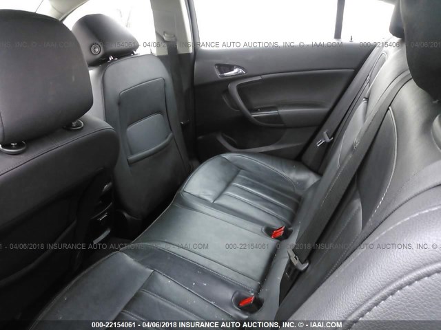 W04GS5EC7B1087976 - 2011 BUICK REGAL CXL GRAY photo 8