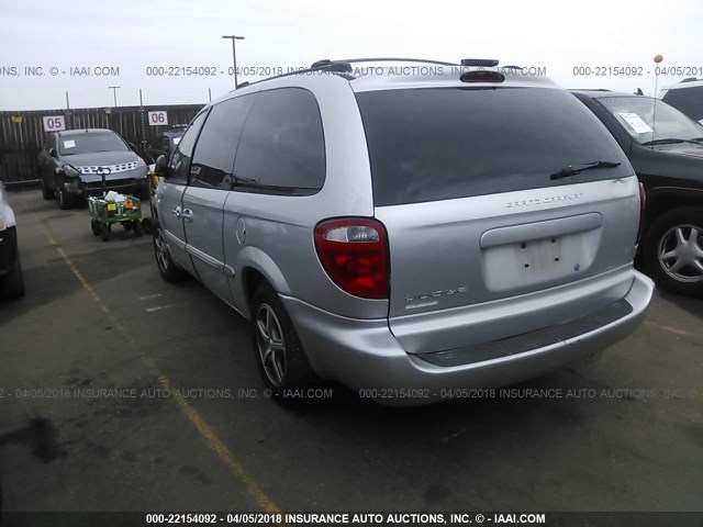 2D8GP54L53R374269 - 2003 DODGE GRAND CARAVAN ES SILVER photo 3