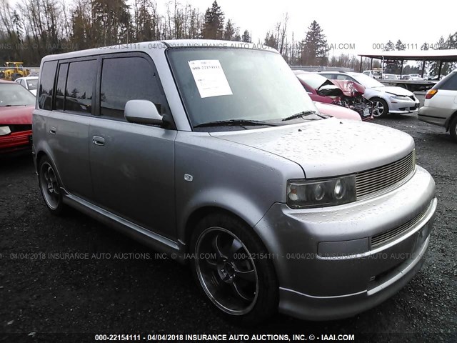 JTLKT324864072720 - 2006 TOYOTA SCION XB ვერცხლისფერი ფოტო 1