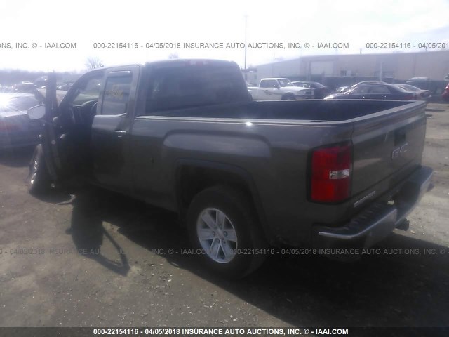 1GTR1UEH5EZ311825 - 2014 GMC SIERRA C1500 SLE BROWN photo 3