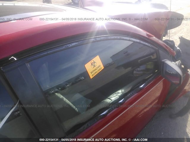 1G8AV18B37Z109053 - 2007 SATURN ION LEVEL 3 RED photo 8