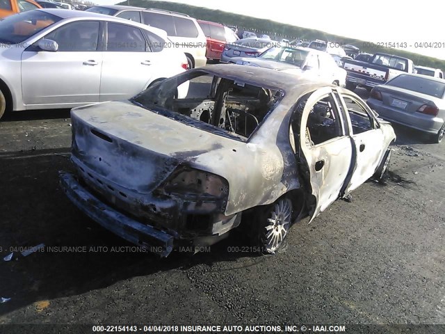 1C3EL46J05N561933 - 2005 CHRYSLER SEBRING BLACK photo 4