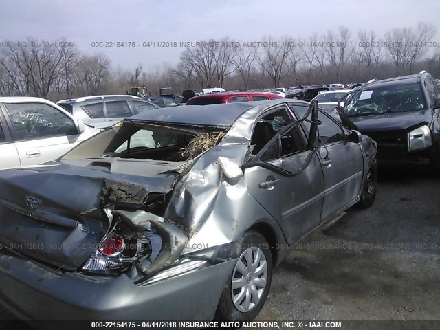 4T1BE32K76U652251 - 2006 TOYOTA CAMRY LE/XLE/SE SILVER photo 6