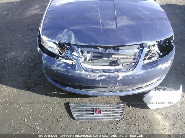 1G8AJ58F27Z115951 - 2007 SATURN ION LEVEL 2 Mavi foto 6