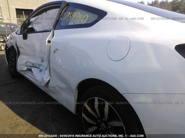 2HGFG3B0XFH514044 - 2015 HONDA CIVIC EXL WHITE photo 6