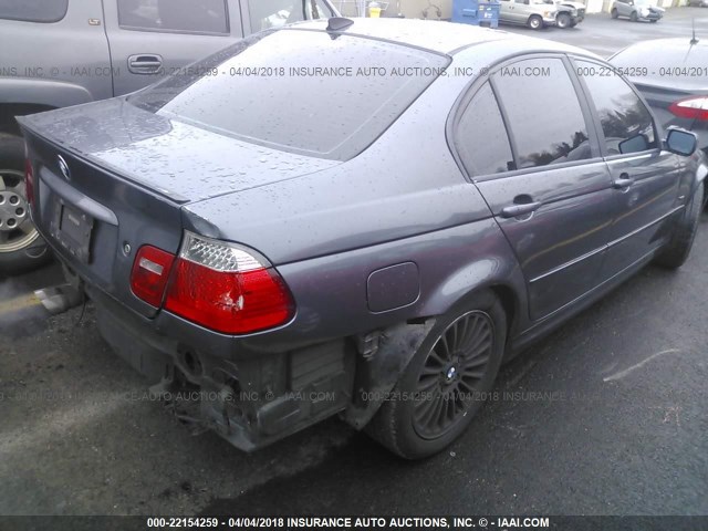 WBAAV53421JS90106 - 2001 BMW 330 I GRAY photo 4