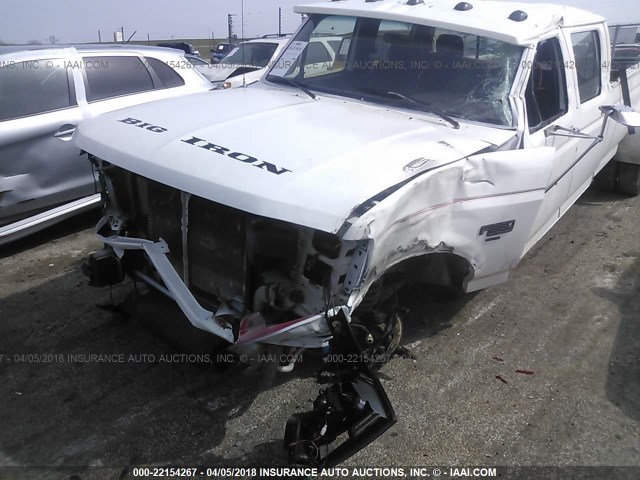 1FTJW35F5REA21590 - 1994 FORD F350 WHITE photo 6