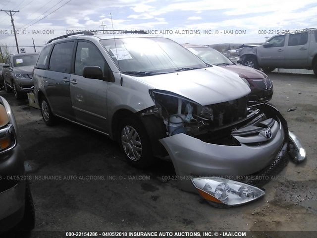 5TDKK4CC2AS330771 - 2010 TOYOTA SIENNA CE/LE SILVER photo 1