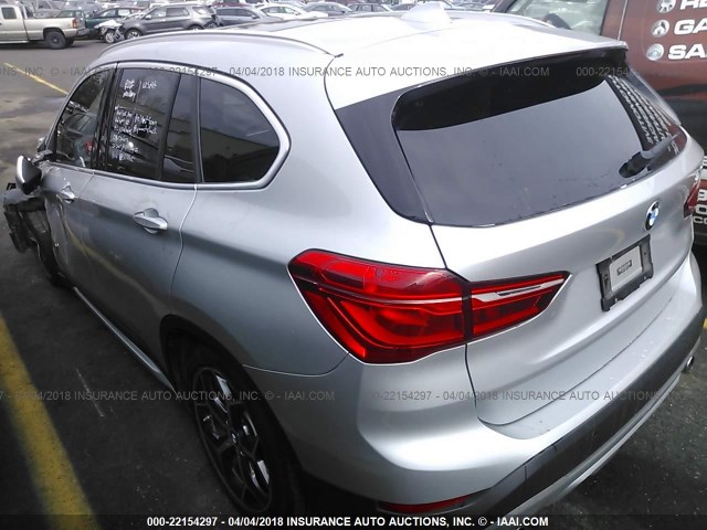 WBXHT3C39G5E56969 - 2016 BMW X1 XDRIVE28I Серебристый фото 3