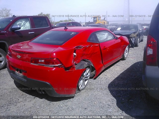 2G1FB1E32F9294005 - 2015 CHEVROLET CAMARO LS RED photo 6