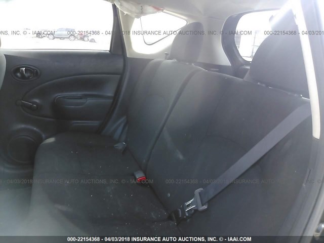 3N1CE2CP8EL381631 - 2014 NISSAN VERSA NOTE S/S PLUS/SV/SL BLACK photo 8