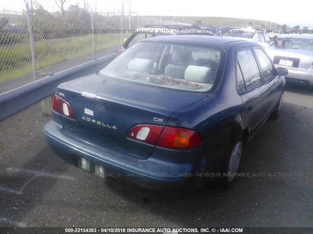 1NXBR12E9WZ131714 - 1998 TOYOTA COROLLA VE/CE/LE 蓝色 照片 4