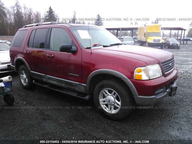 1FMDU73EX2ZA23933 - 2002 FORD EXPLORER XLT MAROON photo 1