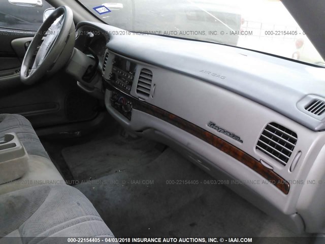 2G1WF52E819128260 - 2001 CHEVROLET IMPALA GRAY photo 5