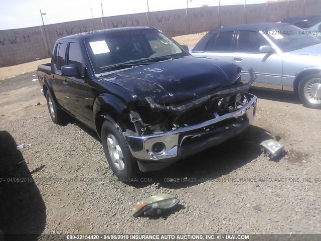 1N6AD07U87C466265 - 2007 NISSAN FRONTIER CREW CAB LE/SE/OFF ROAD BLACK photo 1