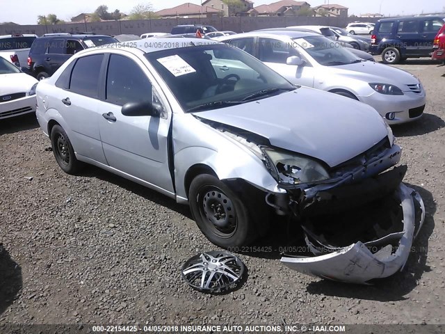 1FAFP34N27W167048 - 2007 FORD FOCUS ZX4/S/SE/SES SILVER photo 1