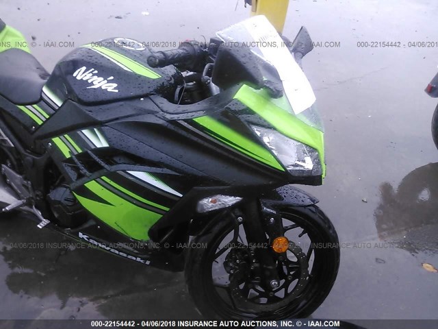 JKAEX8B16GDA27998 - 2016 KAWASAKI EX300 B GREEN photo 5