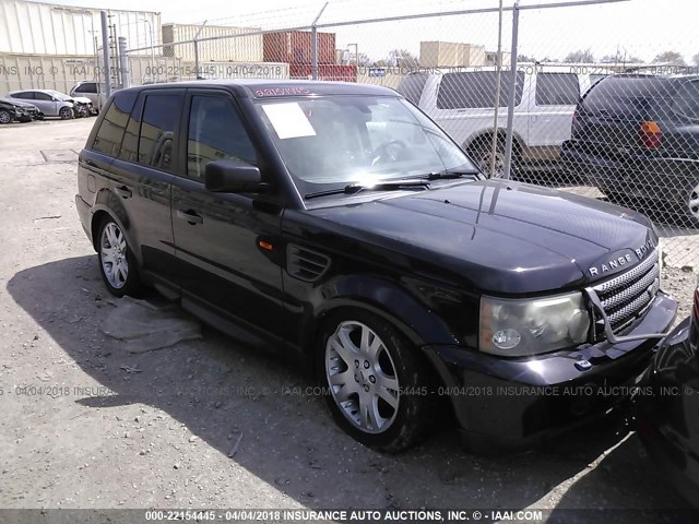 SALSF25466A911606 - 2006 LAND ROVER RANGE ROVER SPORT HSE BLACK photo 1