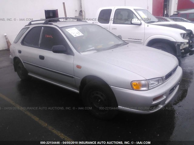 JF1GF4357XH802445 - 1999 SUBARU IMPREZA L SILVER photo 1