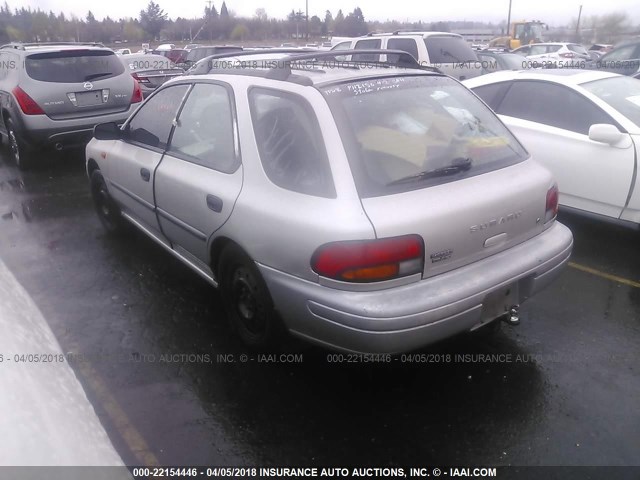 JF1GF4357XH802445 - 1999 SUBARU IMPREZA L SILVER photo 3