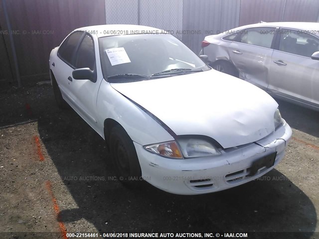 1G1JC524827310652 - 2002 CHEVROLET CAVALIER CNG WHITE photo 1