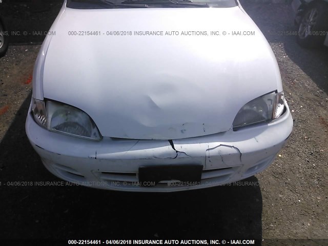 1G1JC524827310652 - 2002 CHEVROLET CAVALIER CNG WHITE photo 6