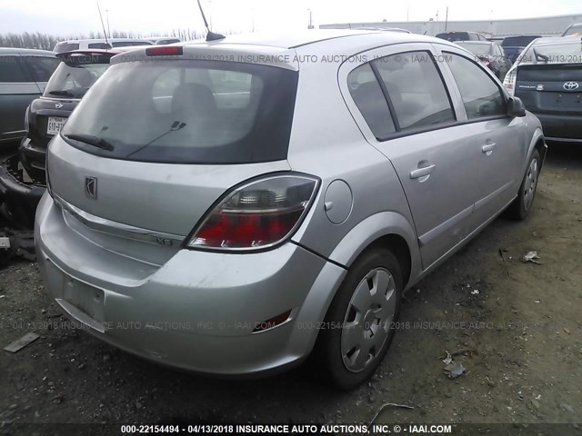 W08AR671085064915 - 2008 SATURN ASTRA XE SILVER photo 4