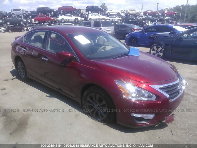 1N4AL3AP6FC466005 - 2015 NISSAN ALTIMA 2.5/S/SV/SL RED photo 1