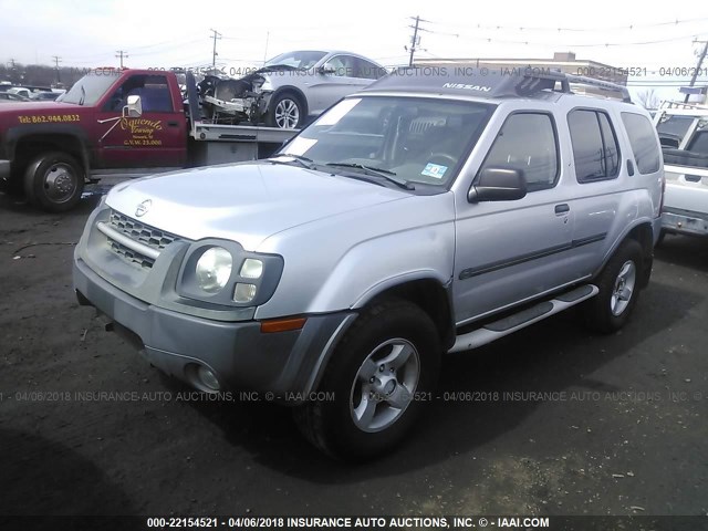 5N1ED28Y44C641801 - 2004 NISSAN XTERRA XE/SE SILVER photo 2