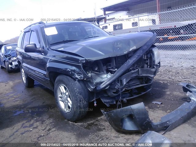 1J4GW48S74C185334 - 2004 JEEP GRAND CHEROKEE LAREDO/COLUMBIA/FREEDOM 灰色 照片 1
