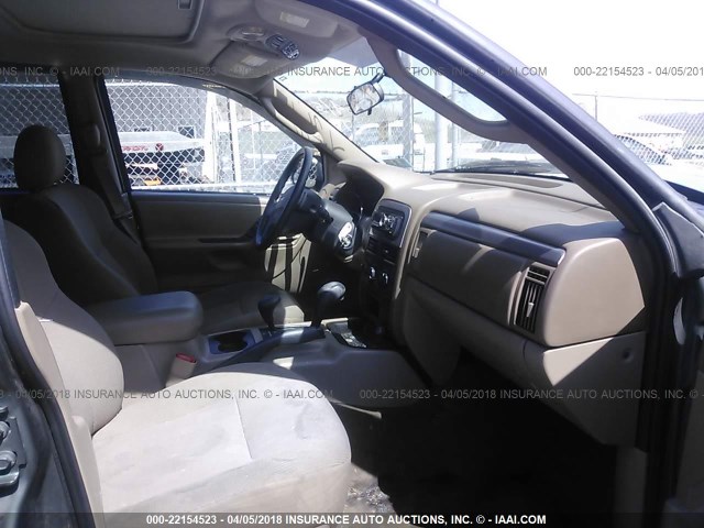 1J4GW48S74C185334 - 2004 JEEP GRAND CHEROKEE LAREDO/COLUMBIA/FREEDOM 灰色 照片 5