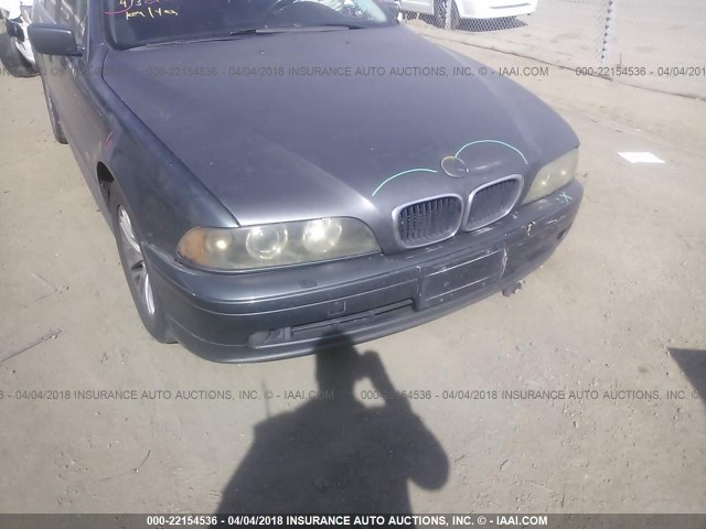 WBADT63413CK35095 - 2003 BMW 530 I AUTOMATIC GRAY photo 6