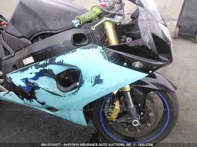 JS1GN7CA742104857 - 2004 SUZUKI GSX-R600 K TURQUOISE photo 5