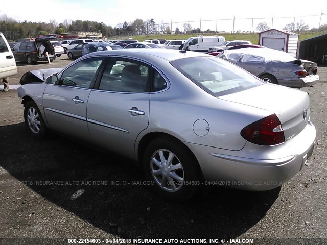 2G4WC582X61165325 - 2006 BUICK LACROSSE CX SILVER photo 3