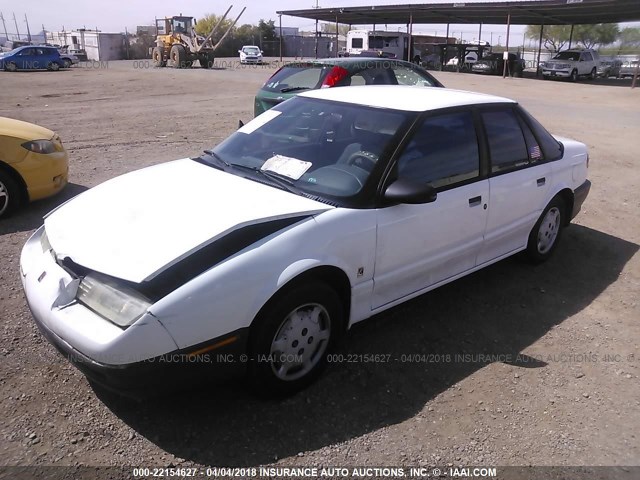 1G8ZH5593RZ201883 - 1994 SATURN SL1 WHITE photo 2