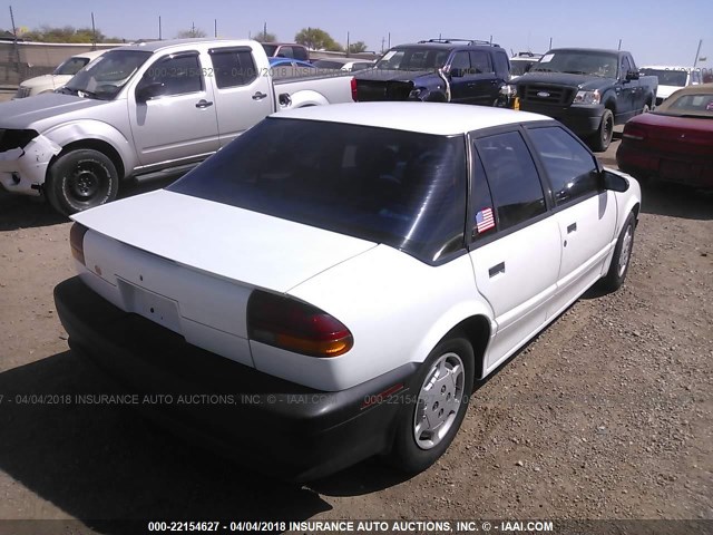 1G8ZH5593RZ201883 - 1994 SATURN SL1 WHITE photo 4