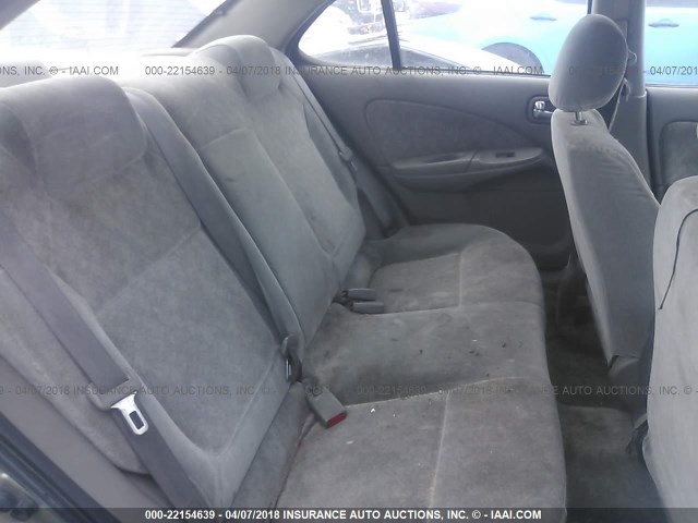 3N1CB51D82L651312 - 2002 NISSAN SENTRA XE/GXE GRAY photo 8