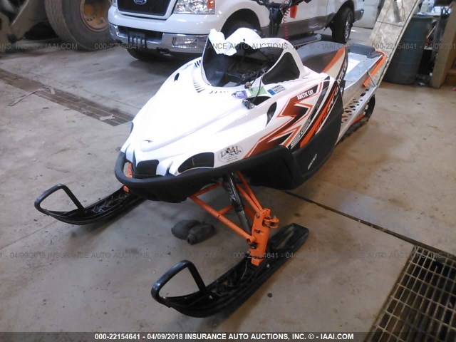 4UF11SNW7BT105431 - 2011 ARCTIC CAT SNOWPRO 800  თეთრი ფოტო 2