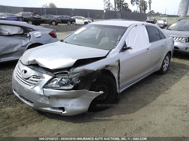 4T1BK46K78U567809 - 2008 TOYOTA CAMRY LE/XLE/SE SILVER photo 2