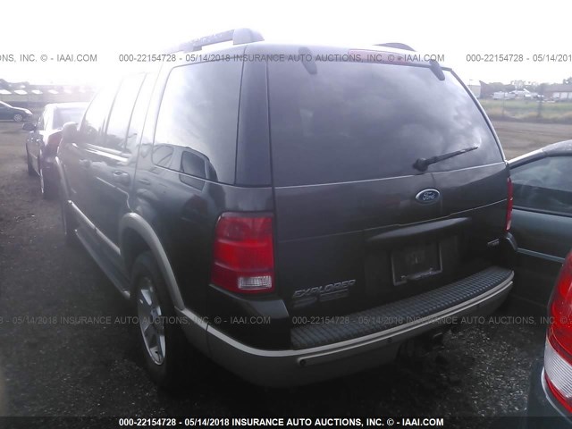 1FMDU74W95UA91245 - 2005 FORD EXPLORER EDDIE BAUER GRAY photo 3