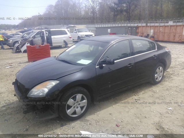 1N4AL21EX8C203205 - 2008 NISSAN ALTIMA 2.5/2.5S BLACK photo 2